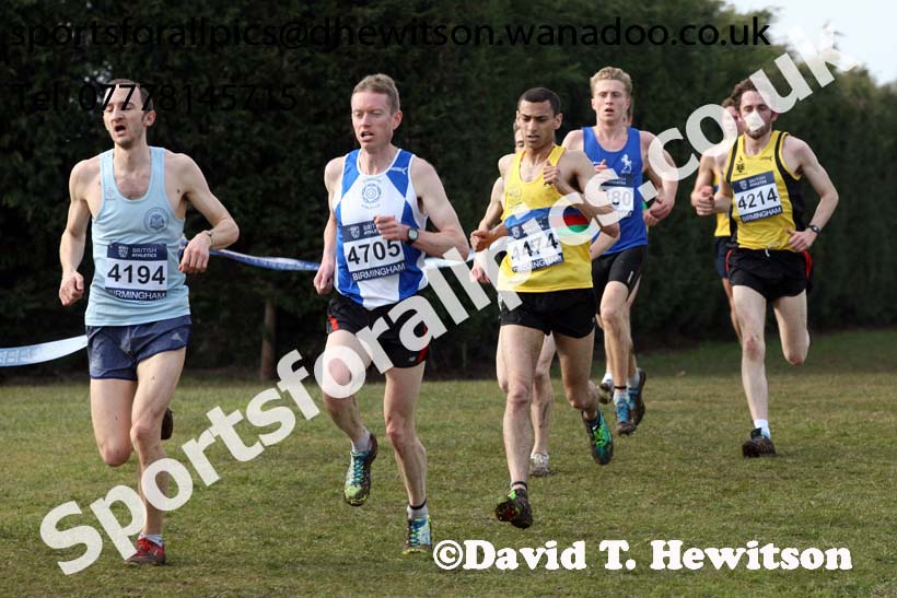 Senior mens 2016 Inter Counties Cross Country Champs. and Cross Challenge Final, Cofton Park, Birmingham. Photo: David T. Hewitson/Sports for All Pics